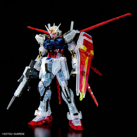 RG Limited - Bandai - Aile Strike Gundam & Skygrasper + Sword / Launcher [Clear Colour Set]