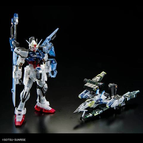 RG Limited - Bandai - Aile Strike Gundam & Skygrasper + Sword / Launcher [Clear Colour Set]