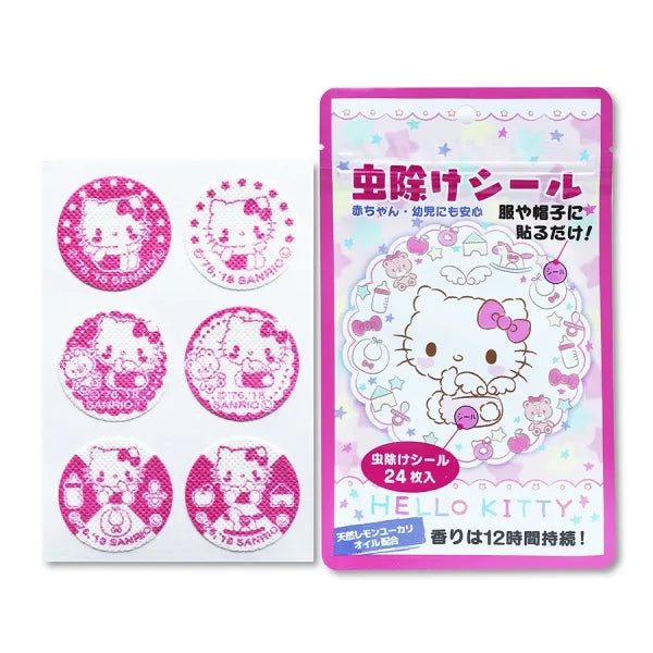 Hellokitty Children's Mosquito Repellent Patch - 24 Pieces