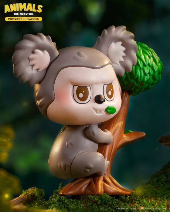 POP MART x HOW2WORK LABUBU Elf Animal Series Blind Box Figures