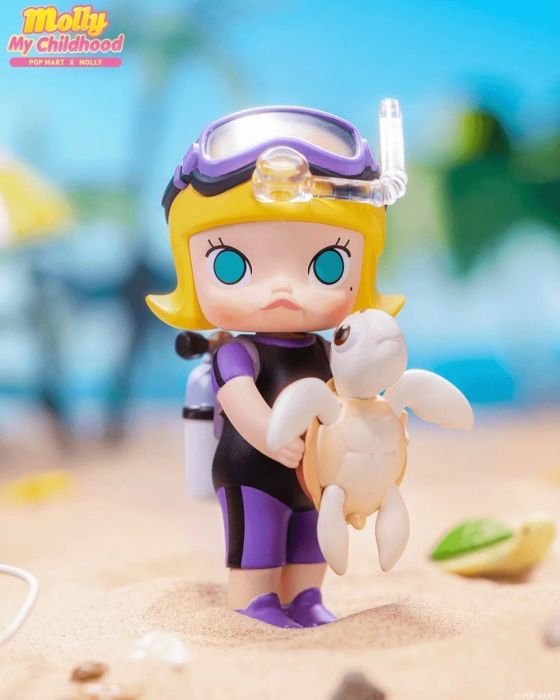 POP MART x MOLLY MOLLY的童年系列盲盒手办