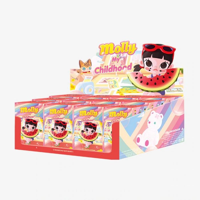 POP MART Molly My Childhood Series Blind Box Figures