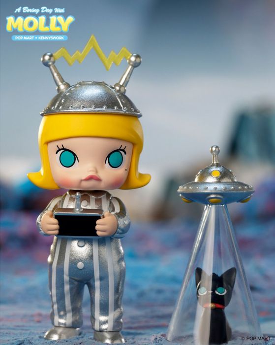 POP MART x Molly's Free Day Series Blind Box Figures