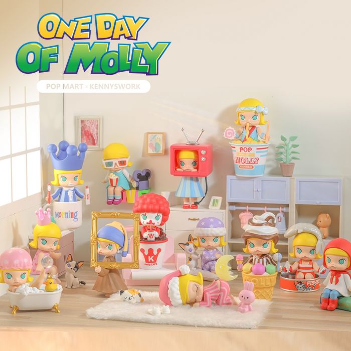 POP MART x MOLLY Molly's Day Series Blind Box Figures – Sapere