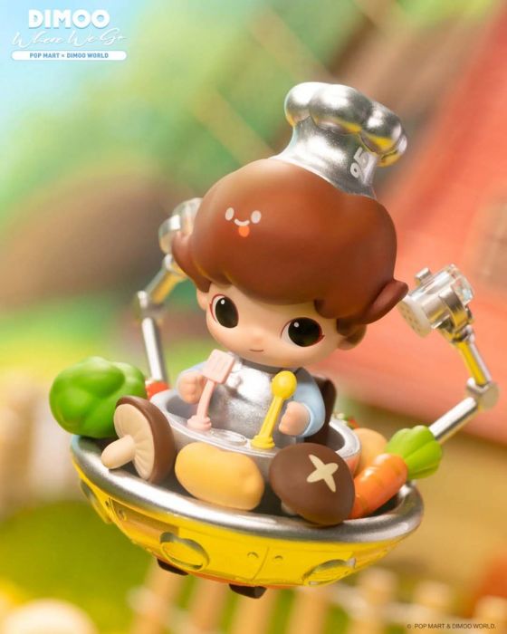 POP MART x DIMOO  DIMOO去哪里系列盲盒手办