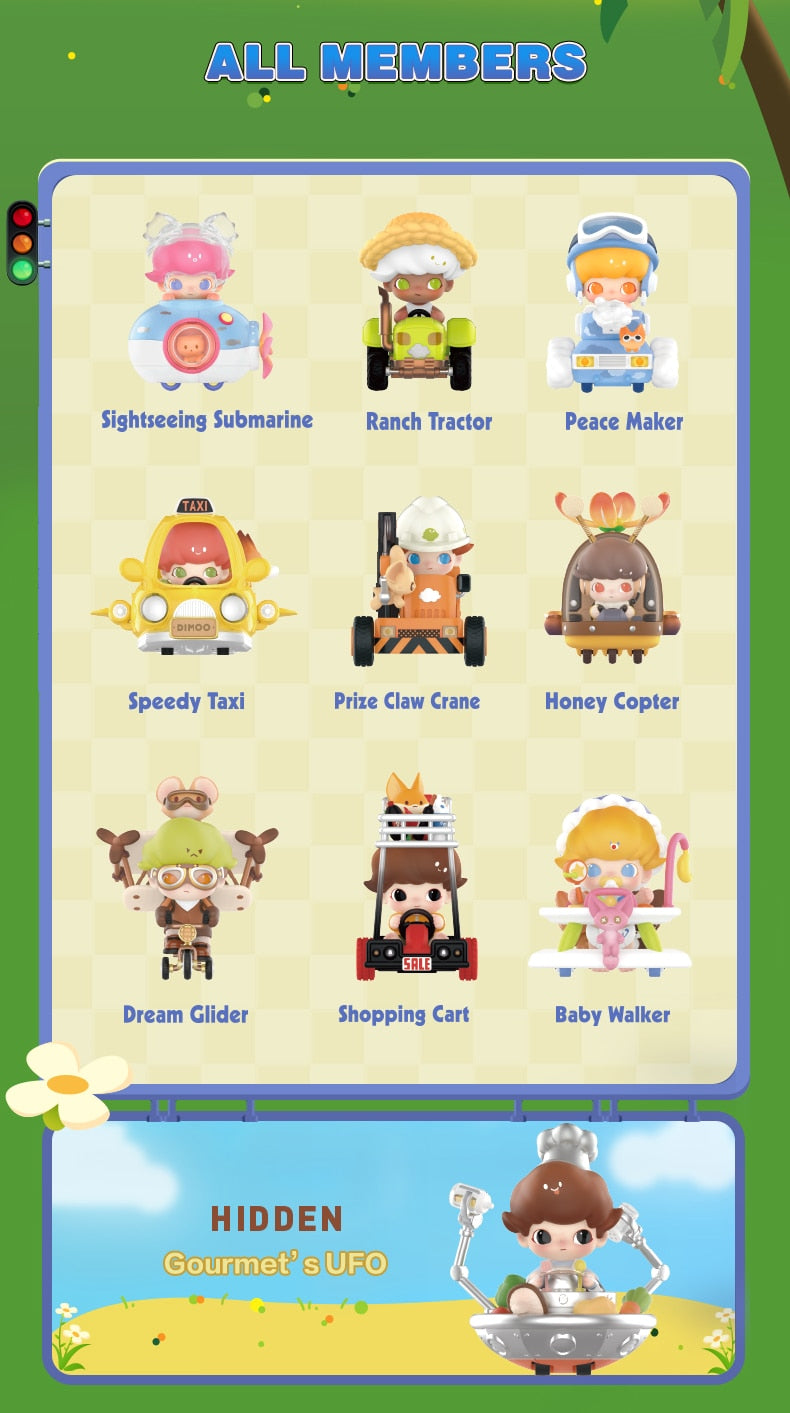 POP MART DIMOO Qunar Series Blind Box