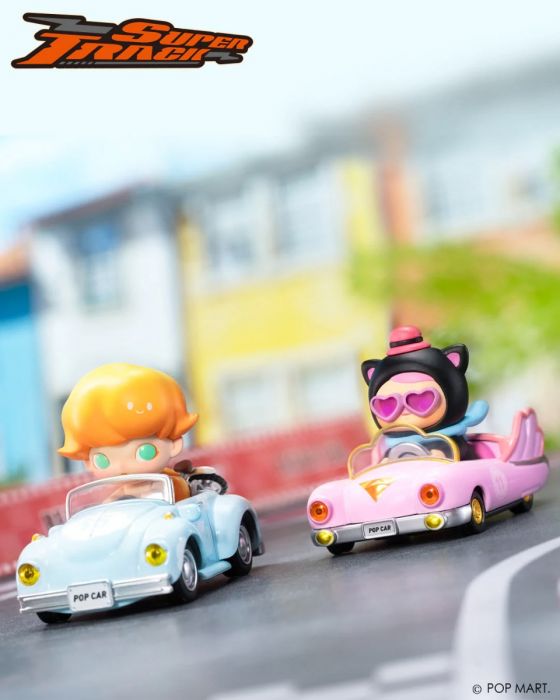 POP MART POP CAR Super Track Series Blind Box Figures