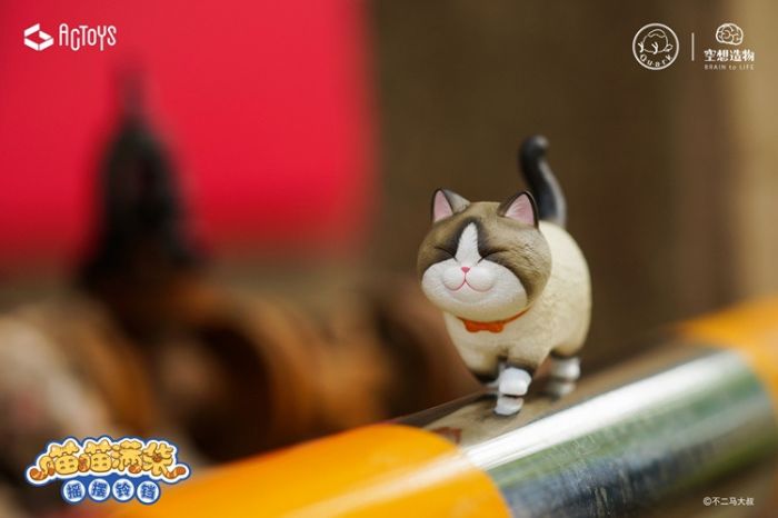 ACTOYS cat bell second generation series swing bell blind box