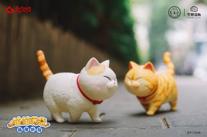 ACTOYS cat bell second generation series swing bell blind box