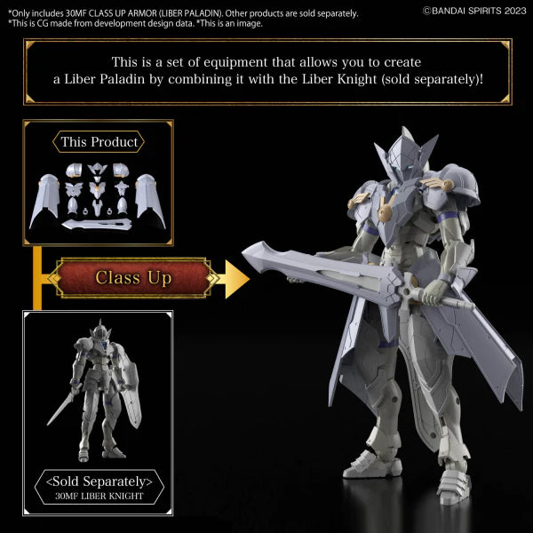 30MF - BANDAI - CLASS UP ARMOR (LIBER PALADIN)