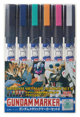 GUNDAM MARKER GMS125 - GUNDAM METALLIC MARKER SET 2