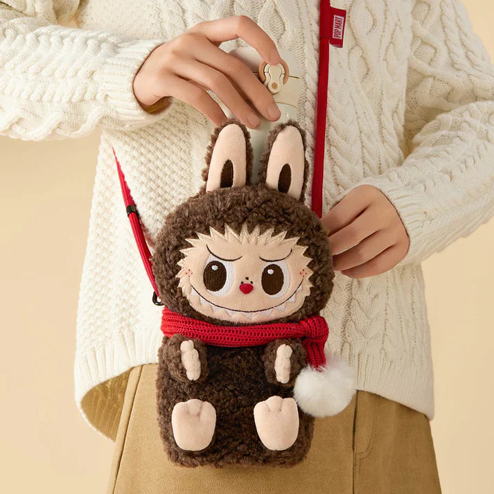 POP MART the monsters classic series small bag with red string