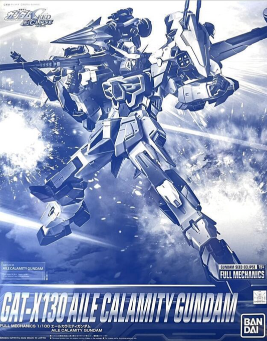 Premium Bandai Gundam Seed Eclipse 1/100 Full Mechanics GAT-X130 Aile Calamity Gundam