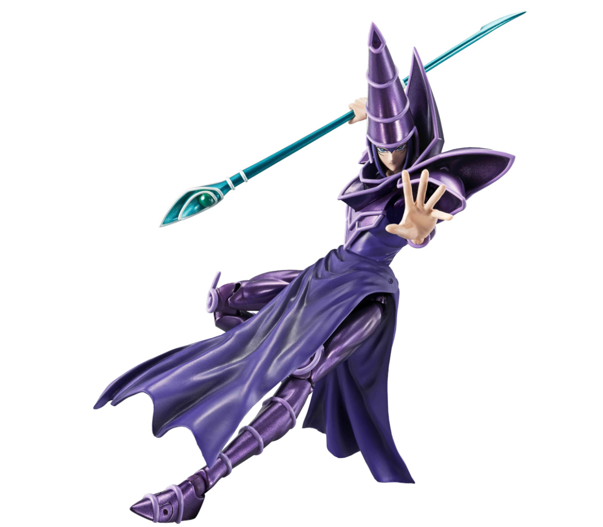 Bandai - SH MonsterArts Dark Magician Figure (Yu-Gi-Oh!)