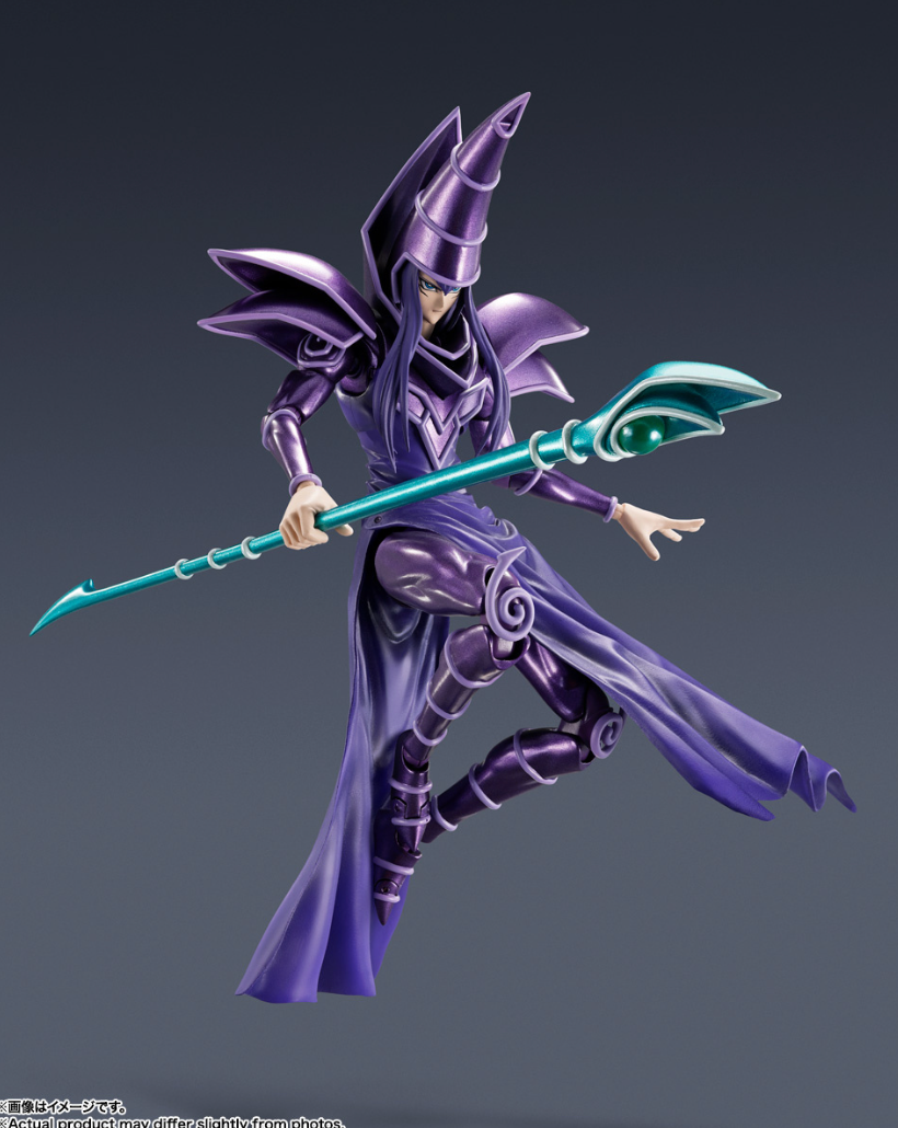 Bandai - SH MonsterArts Dark Magician Figure (Yu-Gi-Oh!)
