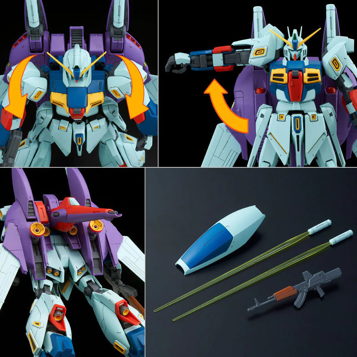 Bandai Mg 1/100 Rgz-91b Re-gz Custom (Premium Bandai)