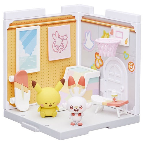 Pokemon PokePeace House Studio Scorbunny & 皮卡丘