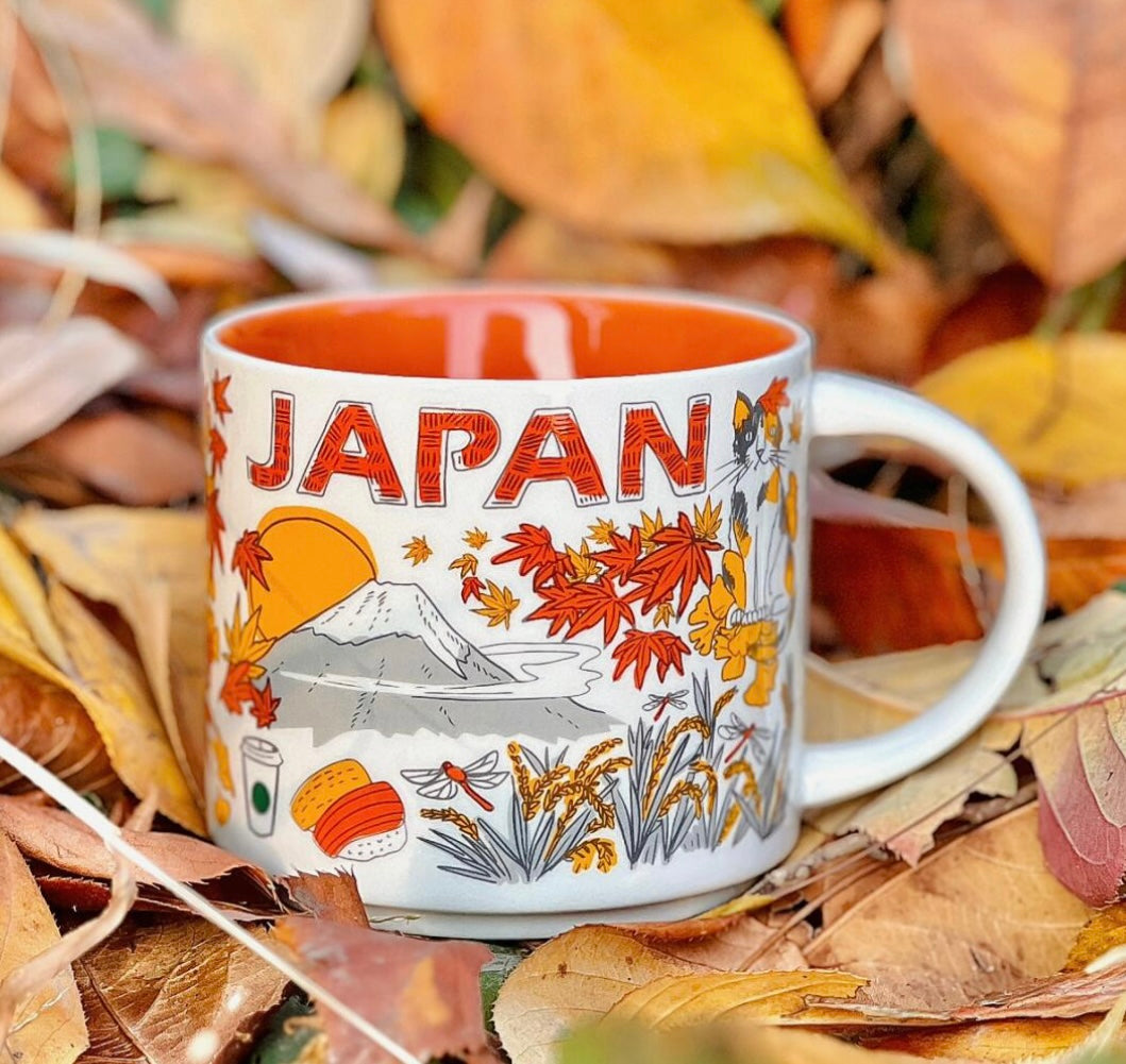 Japan Limited BTS Starbucks Maple Leaf Mug