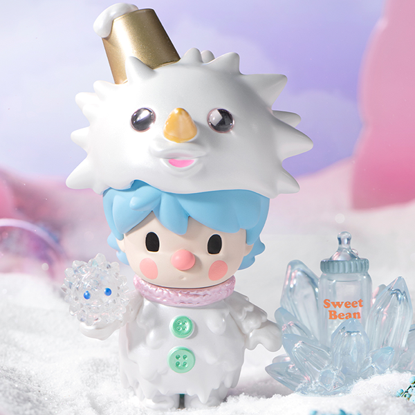 POPMART Pop Mart "Little Sweet Bean x Okubo Sweet Companion Series" Blind Box - 12 pieces per box/one piece per box