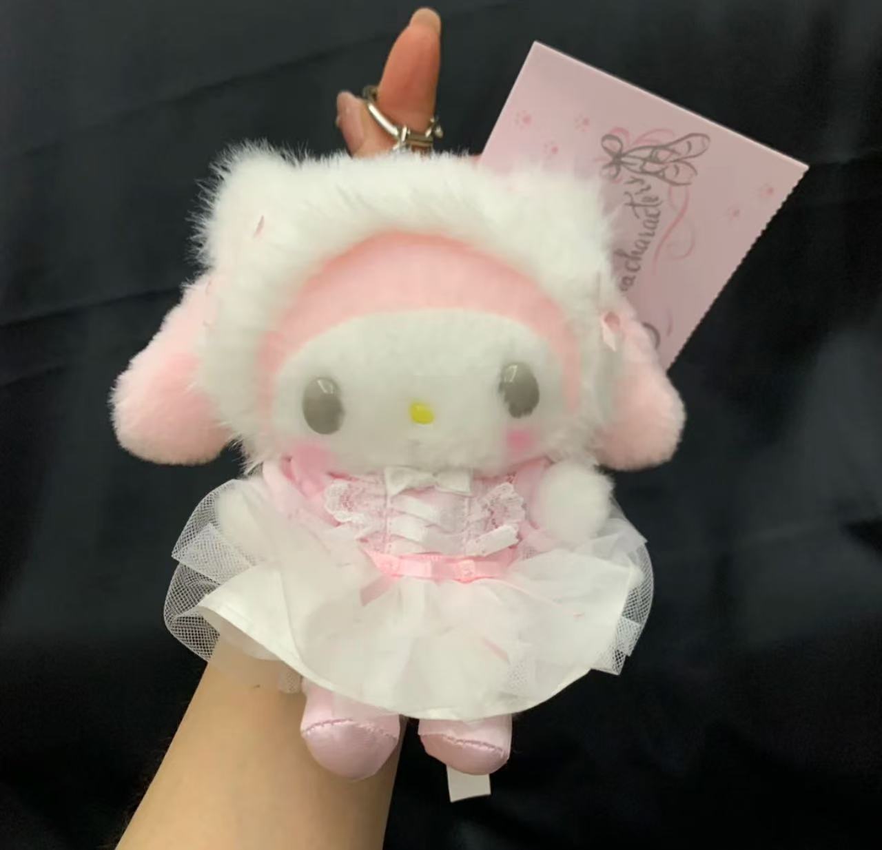 SANRIO 白猫 美乐蒂挂件