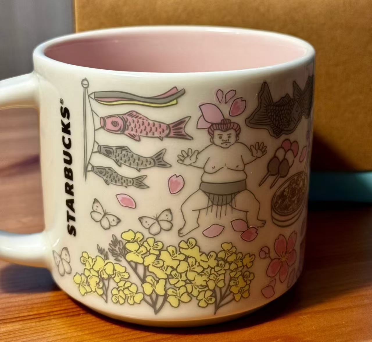 Starbucks Japan BTS Series Spring Japan Limited Cup 414ml