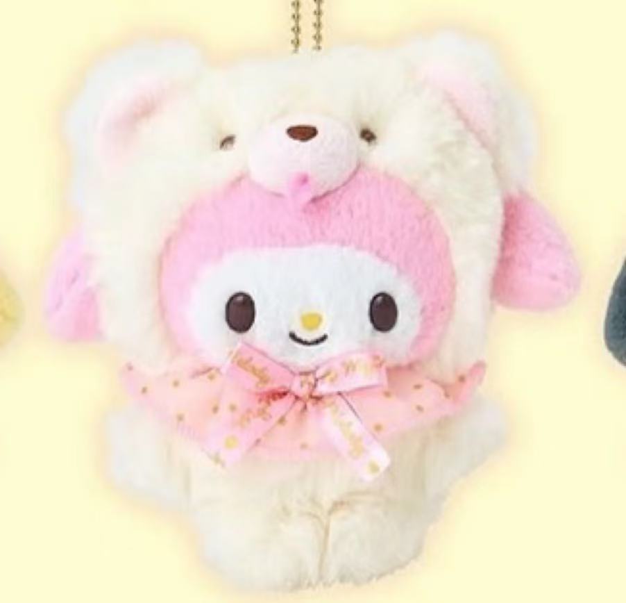 Sanrio White Bear Series Pendant my Melody