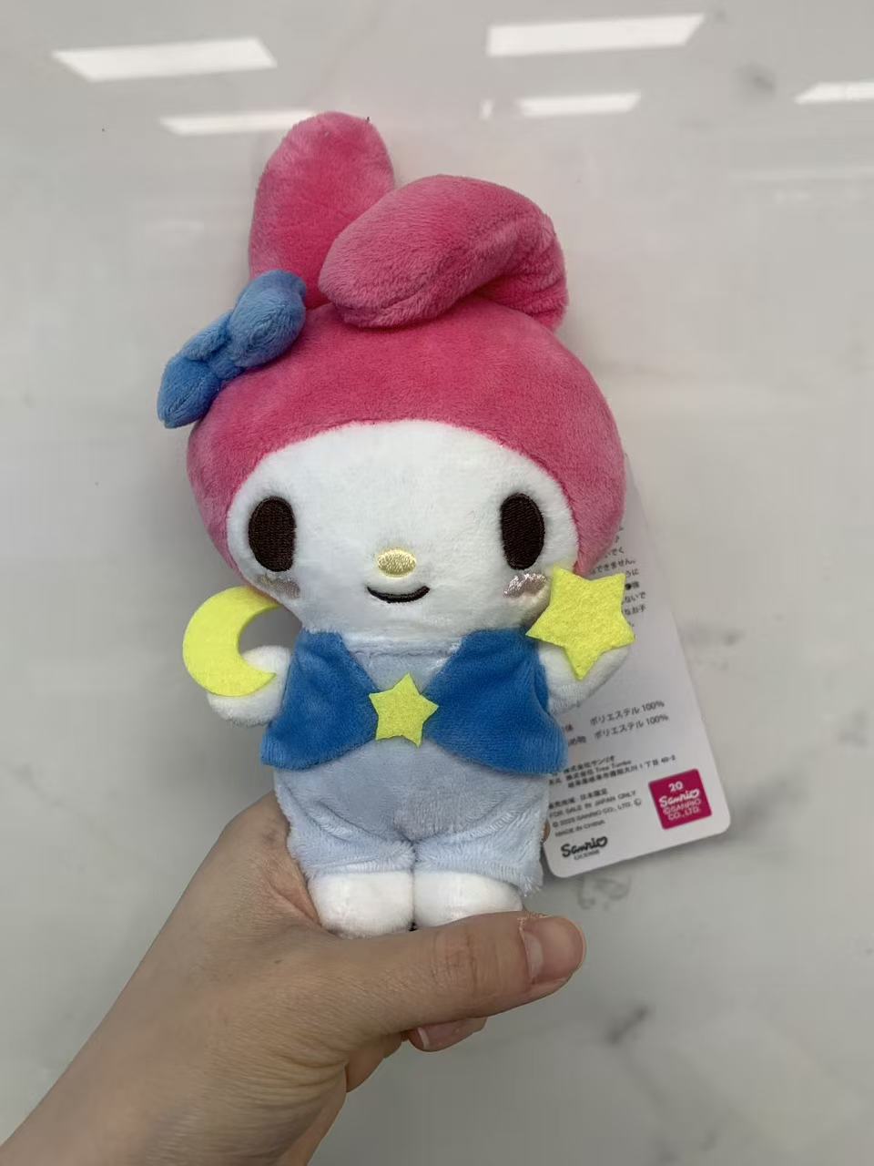 日本限定Sanrio 星星月亮粉色美乐蒂挂件