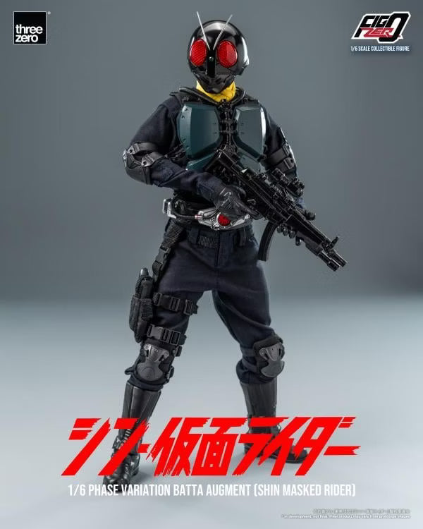 threezero FigZero 1/6 Phase Variation Batta Augment (SHIN MASKED RIDER)