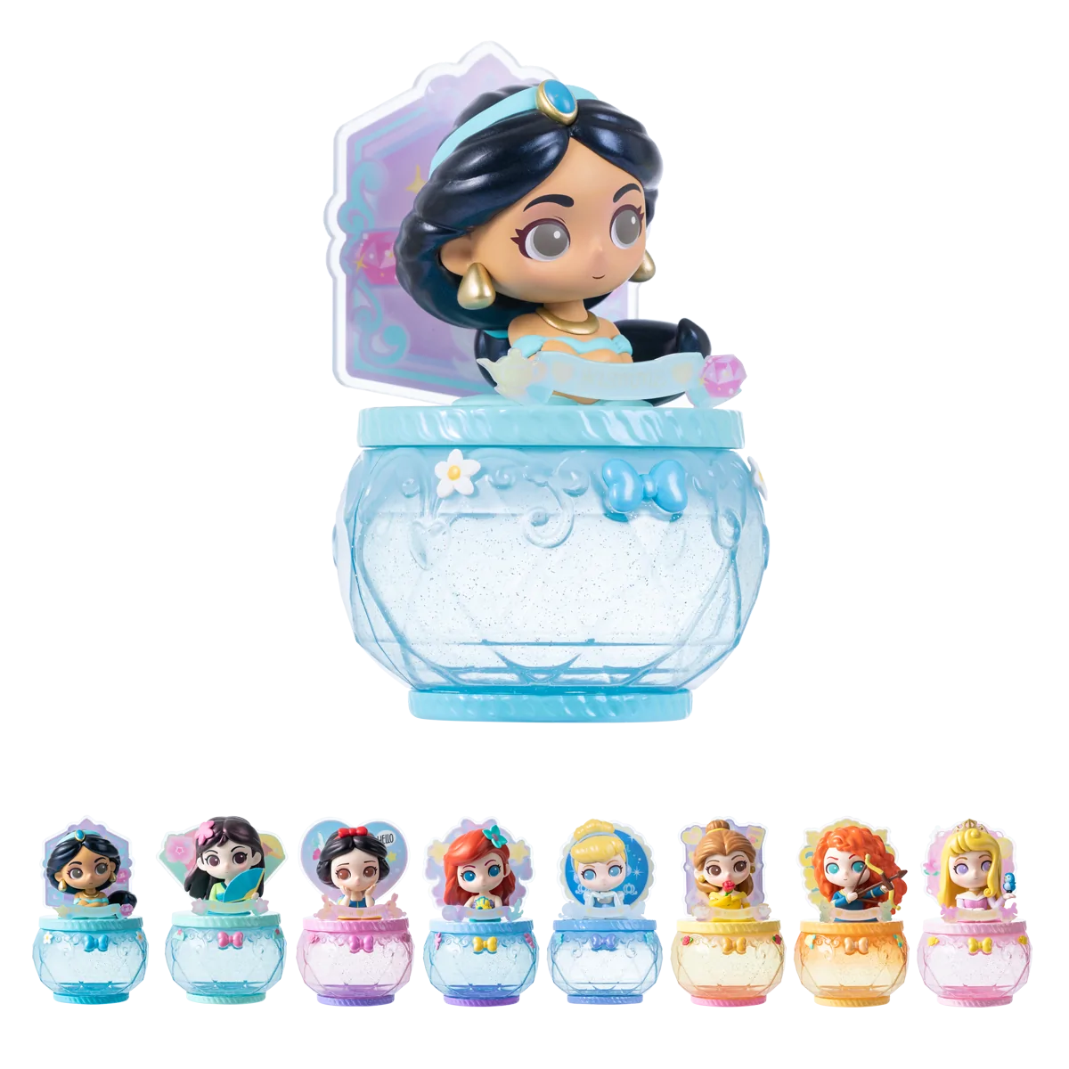 MINISO x Dinsey 公主梦幻花礼系列盲盒手办