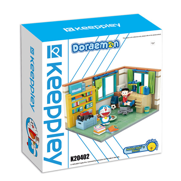 KEEPPLEY Doraemon series building blocks football field, water pipe - multiple options