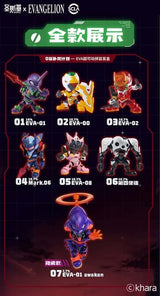 圣斯基X新世纪福音战士拼装盲盒