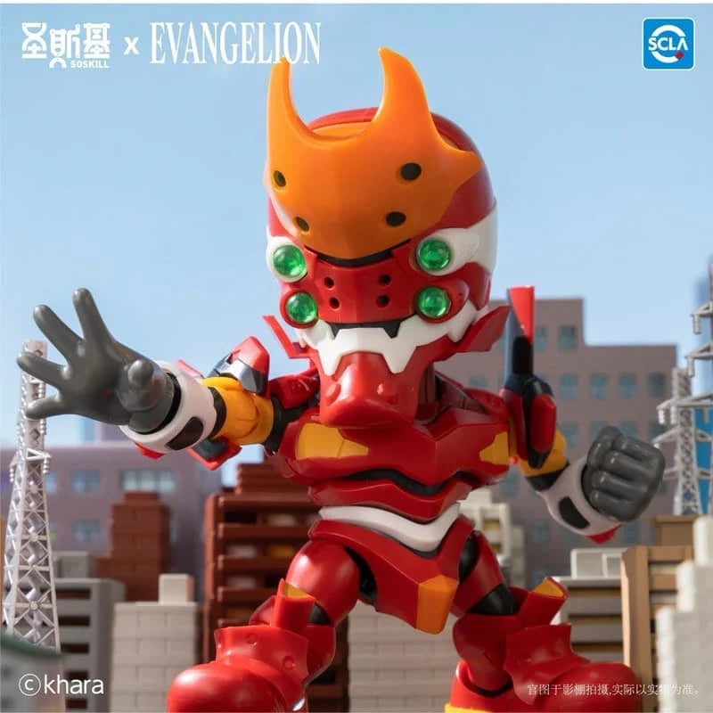 圣斯基X新世纪福音战士拼装盲盒