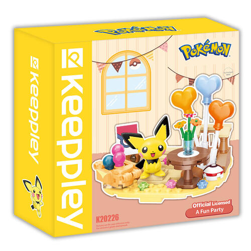 KEEPPLEY Pokémon Beach Series Building Blocks - Various types to choose from