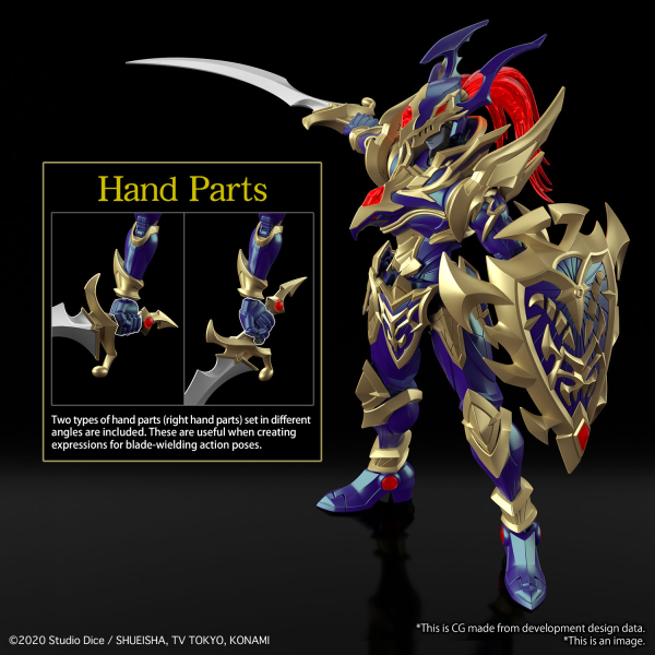 FIGURE-RISE STANDARD AMPLIFIED YU-GI-OH! DUEL MONSTERS NON-SCALE BLACK LUSTER SOLDIER