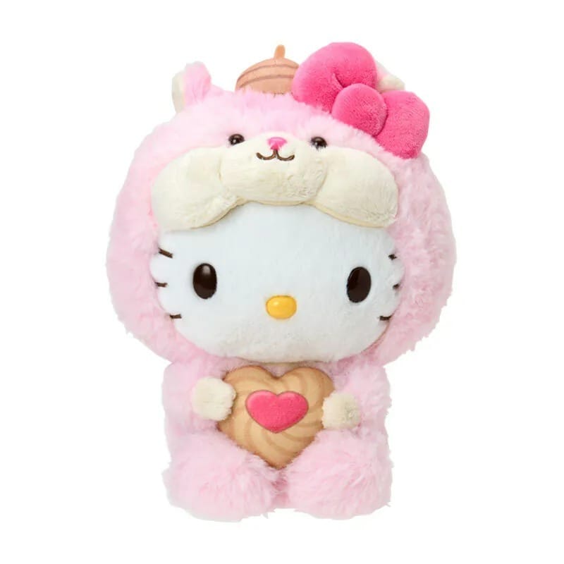 Japan Sanrio Furry Squirrel Series-Hello Kitty