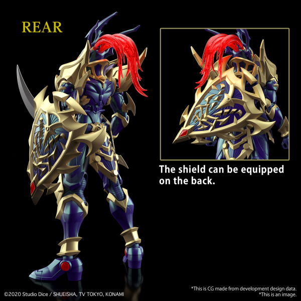 FIGURE-RISE STANDARD AMPLIFIED YU-GI-OH! DUEL MONSTERS NON-SCALE BLACK LUSTER SOLDIER