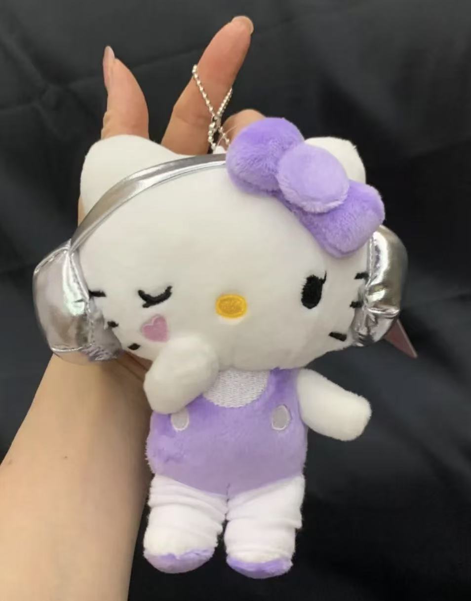 Hello Kitty avail 紫色耳机