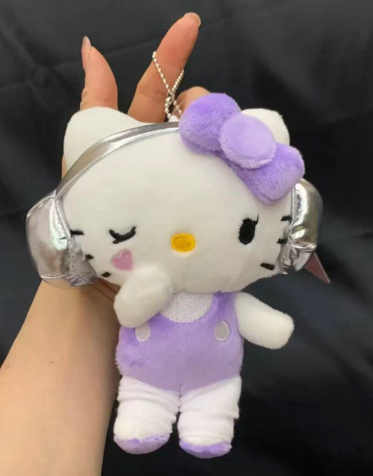 Hello Kitty avail 紫色耳机