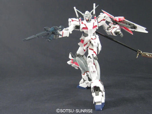 MG -BANDAI - RX-0 Unicorn Gundam full psycho - frame prototype mobile suit
