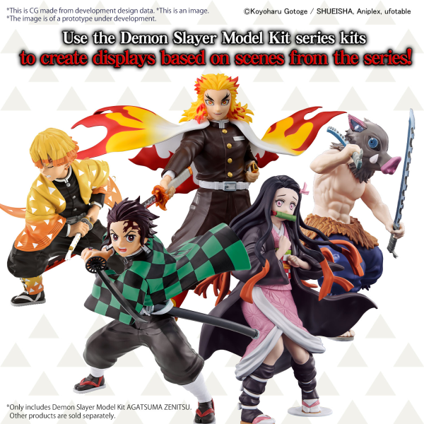 BANDAI Demon Slayer Model Kit AGATSUMA ZENITSU