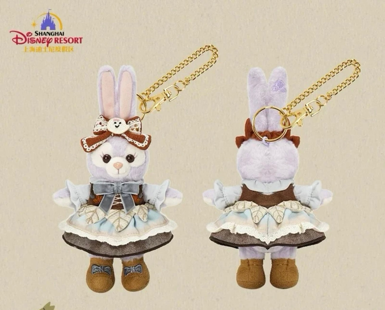 Shanghai Disney 2024 Halloween Duffy Family Qibao Pendant-StellaLou