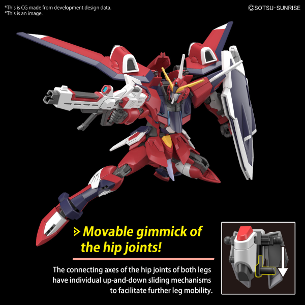 BANDAI HG 1/144 IMMORTAL JUSTICE GUNDAM