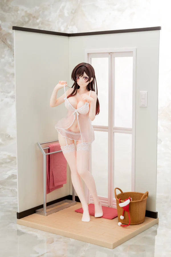 1/6 scaled pre-painted figure Rent-A-Girlfriend MIZUHARA Chizuru in see-through lingerie figure Angel White Ver