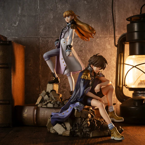 figure - Alpha Omega Series NEW MOBILE REPORT GUNDAM WING Heero Yuy & Relena Peacecraft 30th Anniversary Repaint Ver.