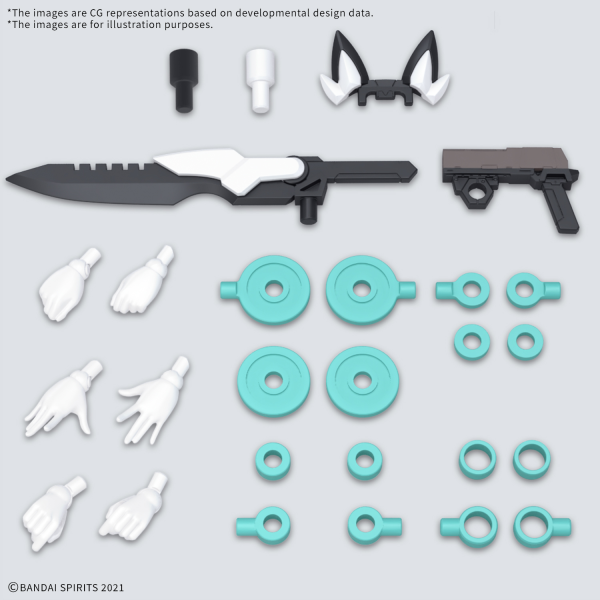 BANDAI HOBBY 30MS SIS-H00 SESTIEH [COLOR C]