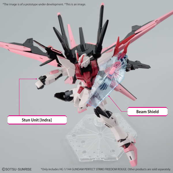 BANDAI HG 1/144 GUNDAM PERFECT STRIKE FREEDOM ROUGE