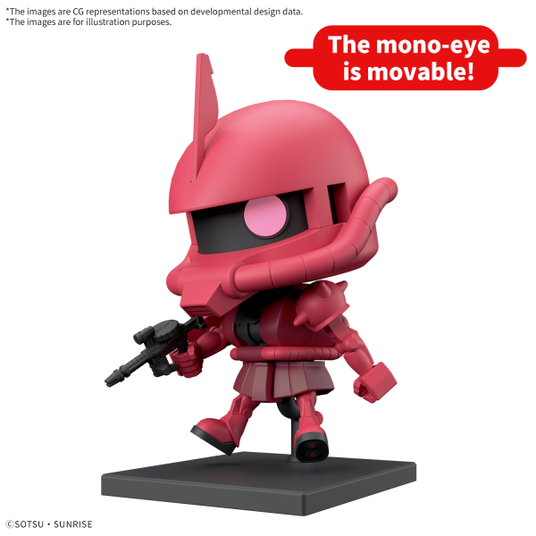 BB - Bandai - 1/1 CHARZAKU-KUN DX SET (WITH RUNNER Ver. RECREATION PARTS)
