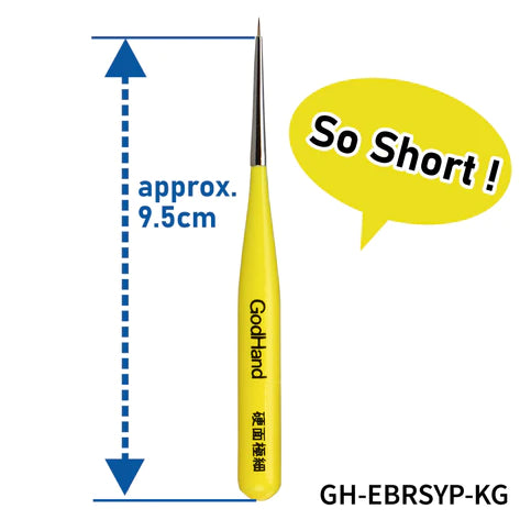 GODHAND BRUSHWORK SHORTGRIP SHARP POINT EXTRA FINE (GH-EBRSYP-KG)