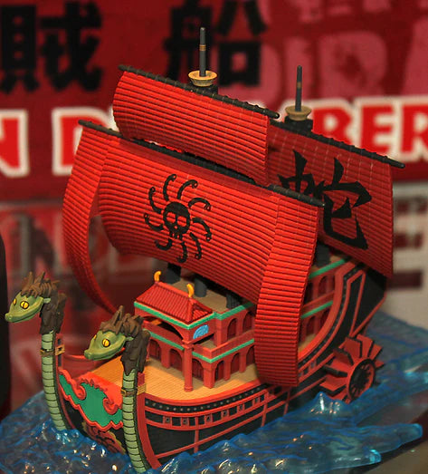 ONE PIECE GRAND SHIP COLLECTION - NINE SNAKE PIRATE SHIP