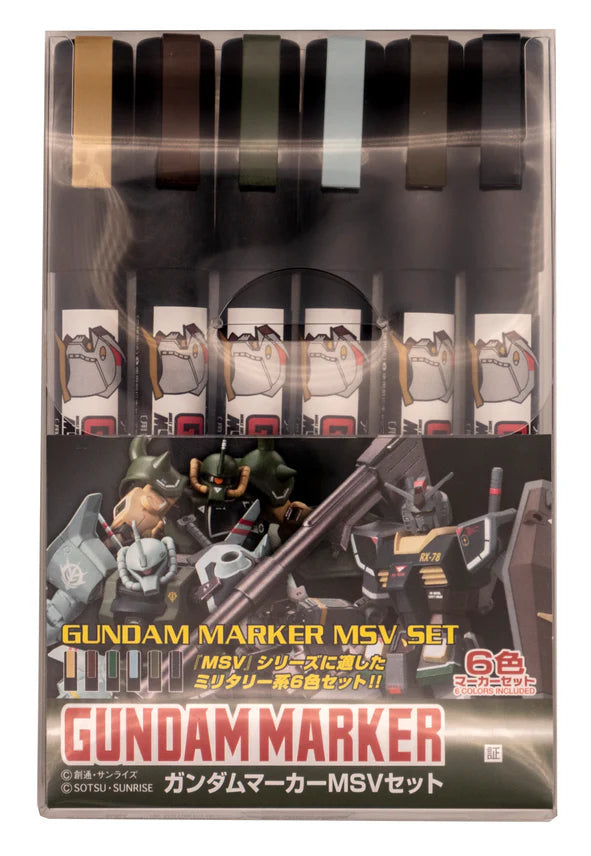 GUNDAM MARKER GMS127 - MSV SET